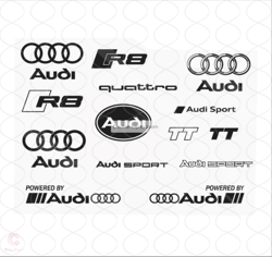 audi logo bundle svg, car logo svg, audi brand logo svg, car brand svg