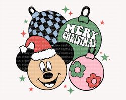 christmas mouse balls png, mouse christmas png, family vacat