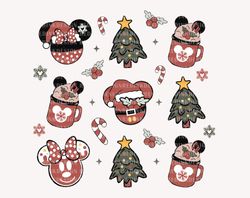 christmas mouse doodle png, christmas cocoa png, mouse ball