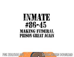 orange trump prison halloween impeachment costume png, sublimation copy