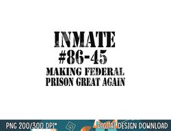 orange trump prison halloween impeachment costume png, sublimation copy
