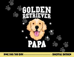 golden retriever papa father fur dad dog puppy adopt puppy  png, sublimation copy