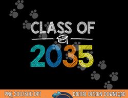 class of 2035 first day of school graduation teacher  png, sublimation copy
