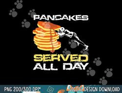 pancakes served all day fun lineman football christmas gifts png, sublimation copy