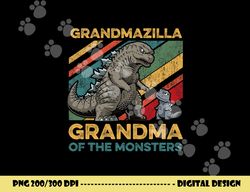 grandmazilla grandma of monsters halloween christmas png, sublimation copy