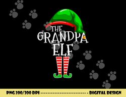 grandpa elf family matching group christmas gift men funny png, sublimation copy