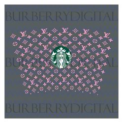 lv full wrap for starbucks cold cup svg, trending svg, lv starbucks cup, lv starbucks svg, starbucks wrap svg,