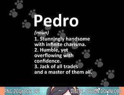 PEDRO Definition Personalized Name Funny Birthday Gift Idea png, sublimation copy