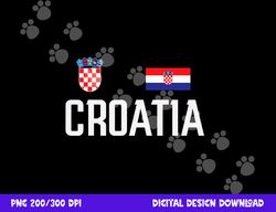 croatia flag croatian football soccer fan men women kids png, sublimation copy