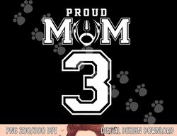 custom proud football mom number 3 personalized for women png, sublimation copy