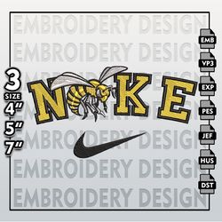 ncaa embroidery files, nike alabama state hornets embroidery designs, machine embroidery files, ncaa alabama state horne