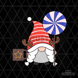gnome christmas ornament candy svg, christmas svg, candy svg