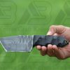 custom handmade d2 steel skinner tanto knife micarta sheath handle birthday gift for him groomsmen anniversary wedding