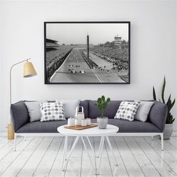 indianapolis 500 photo indianapolis motor speedway race car print indianapolis 500 mile race poster indy car race track