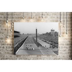 1972 indy 500 indianapolis motor speedway race car photo indianapolis 500 mile race photo indy car race track photograph