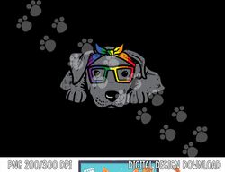 pitbull dog bandana lgbtq rainbow flag gay pride ally lover  png, sublimation copy