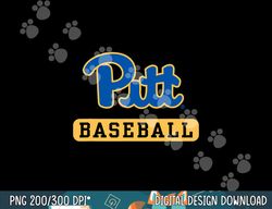 pittsburgh panthers baseball officially licensed png, sublimation