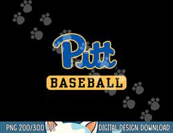 pittsburgh panthers baseball officially licensed png, sublimation