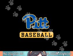 pittsburgh panthers baseball officially licensed png, sublimation