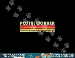 postal worker funny job title profession birthday worker  png, sublimation