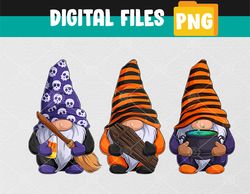 witch gnomes lazy halloween costume cute gnome candy corn png, digital download