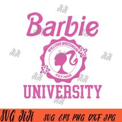 barbie doll university svg,come on barbie lets go party svg