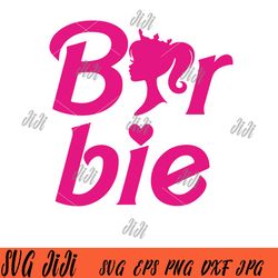 barbie girl pink svg, barbie doll 2023 svg, barbie logo svg