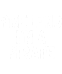 pretend i m a pirate halloween costume png, sublimation