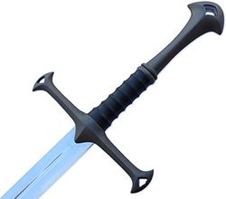 handmade medieval crusader sword with scabbard - choose your style, christmas gift, new year gift  s8