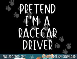pretend race car driver costume halloween lazy easy racecar png, sublimation copy