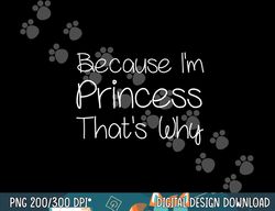 princess funny personalized birthday women name gift idea png, sublimation copy