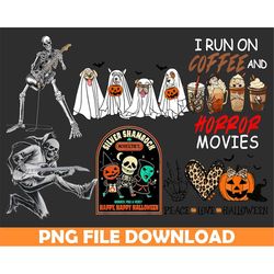 funny halloween svg png bundle momster dadcula fab boo lous sheet haunted thick thighs spooky vibes witch wine little ra