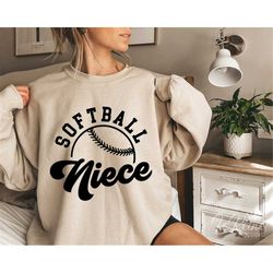 softball niece svg, softball nephew svg, softball family svg, niece svg file, sport svg, cricut, silhouette