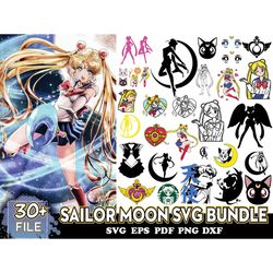 30 files sailor moon svg, sailor moon png, sailor moon logo,sailor moon logo png, sailor moon emblem,sailor moon clipart
