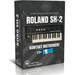 roland sh-2 kontakt library - virtual instrument nki software