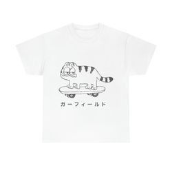 cool garfield cat t-shirt