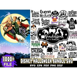 1000 bundle halloween svg, hocuspocus svg, spider web svg, disney halloween svg, sanderson sisters svg, halloween png