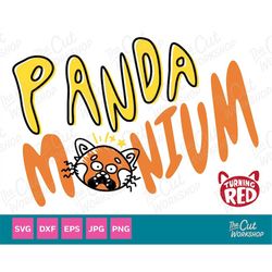 turning red pandamonium panda mei lee svg turning red clipart images instant digital download sublimation cut file png d