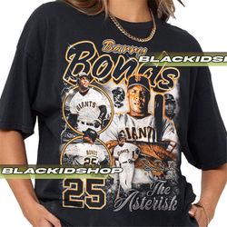 barry bonds vintage shirt, baseball shirt, 90s men's women's tee unisex soft