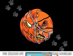 pumpkin skull design - halloween hooper basketball player png, sublimation copy