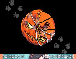 Pumpkin Skull Design - Halloween Hooper Basketball Player png, sublimation copy
