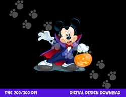 disney halloween mickey mouse vampire png, sublimation copy