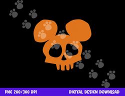disney mickey mouse skull halloween png, sublimation copy