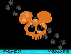 disney mickey mouse skull halloween png, sublimation copy