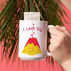 i lava you, gift for him, gift for her, anniversary coffee mug, big coffee mug, gift for boyfriend girlfriend, wedding a