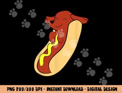 Hotdog Lover Hotdog Dachshund Hot Dog undefined Png, Sublimation Copy