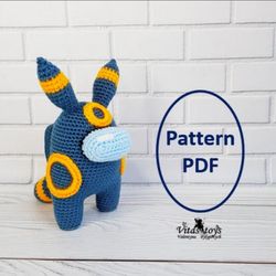 pokemon umbreon amigurumi toy crochet