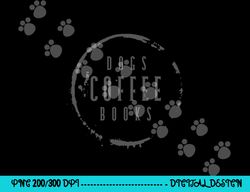dogs coffee books reading book addict easily distracted dogs  png, sublimation copy