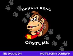 donkey kong this is my donkey kong costume halloween png, sublimation copy
