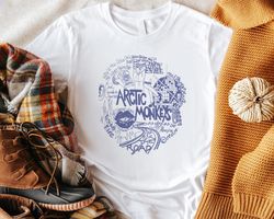 arctic monkeys band list song tour fan perfect gift idea for men women birthday gift unisex tshirt